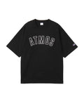 Champion x atmos 16s/1 OE Jersey T-shirt, white with logo, from Japan