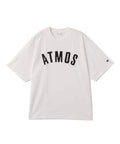 Champion x atmos 16s/1 OE Jersey T-shirt with unique graphics from Japan