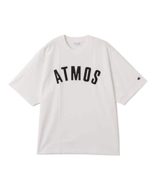 Champion x atmos 16s/1 OE Jersey T-shirt with unique graphics from Japan