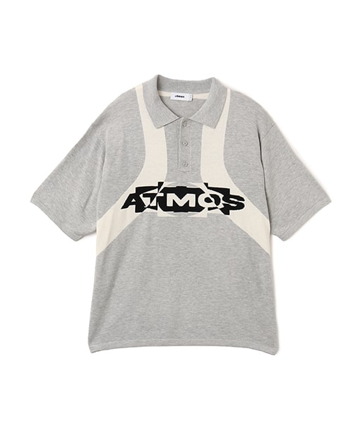 atmos Knit Polo Shirt with unique design from Japan