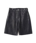 atmos Foil Print Denim Shorts with unique foil print design from Japan