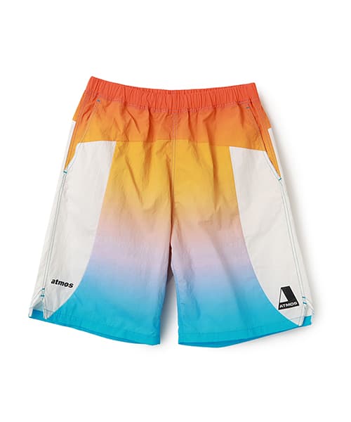 atmos Panel Docking Short Pants with unique panel design, imported from Japan