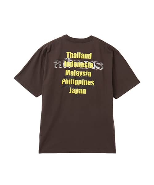 atmos Layered Logo T-shirt with unique design from Japan