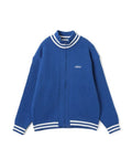 atmos Polyester Single-Ridge Tuck Zip-Up Sweater