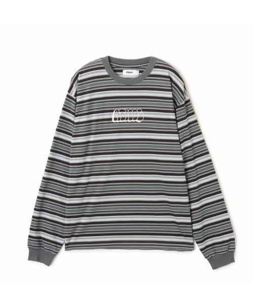 atmos Retro Colorway Border LS T-shirt
