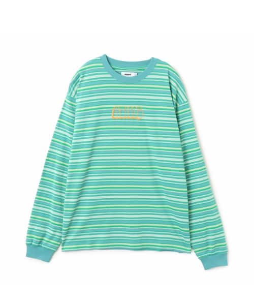 atmos Retro Colorway Border LS T-shirt