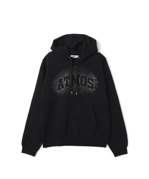 atmos Sequins Logo Hooded Sweatshirt
