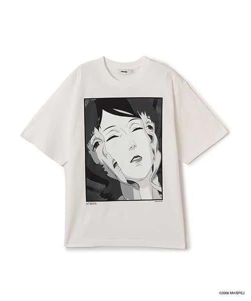 atmos x Paprika T-shirt, white graphic print, from Japan