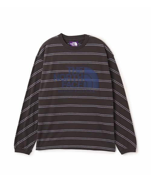 THE NORTH FACE PURPLE LABEL Field Long Sleeve Striped Tee