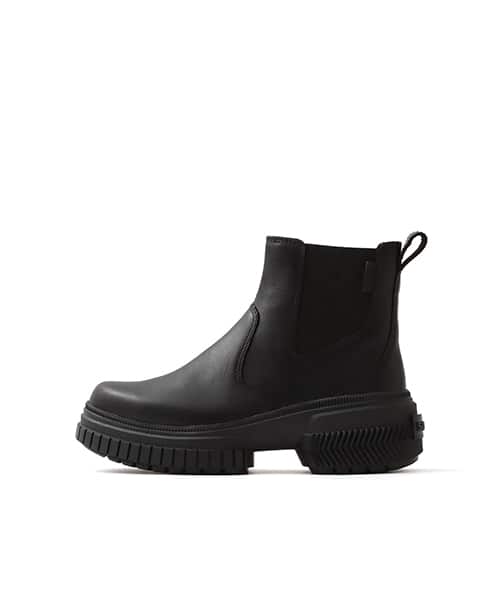 SOREL ONA AVE CHELSEA BOOT WP - Brown leather boots with lace-up detail from Japan