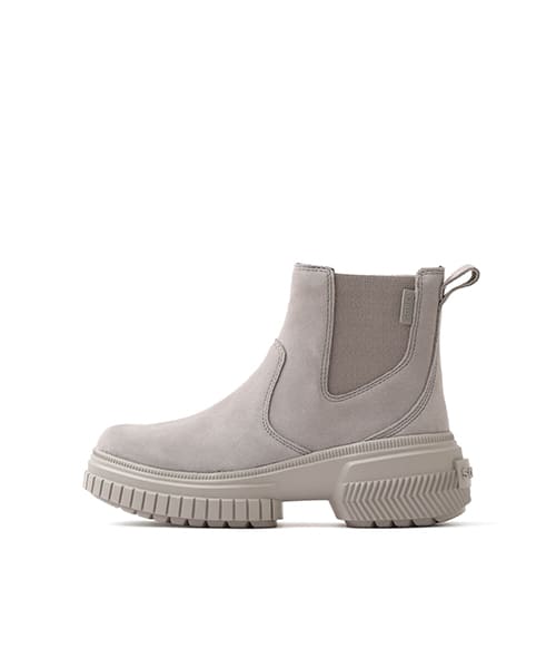 SOREL ONA AVE CHELSEA BOOT WP - Black leather boots with white sole from Japan
