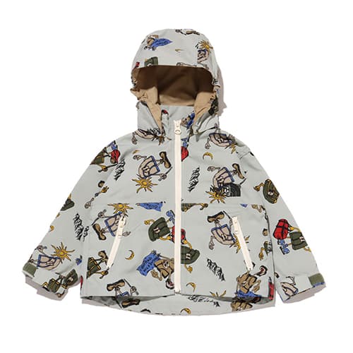 THE NORTH FACE Baby Novelty Compact Jacket with unique design from Japan