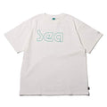 Reebok x atmos S/S Tee - White logo on black, authentic Japanese streetwear from Japan