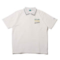 Reebok x atmos x WIND AND SEA POLO SHIRT, blue and white stripes, from Japan
