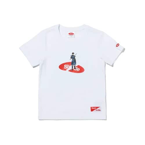 KINGDOM KIDS SHIN LOGO TEE from atmos Tokyo, white tee with logo, authentic Japanese streetwear