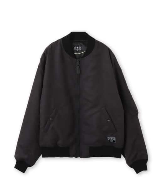 TOKYO 23 Faux Suede Bomber Jacket