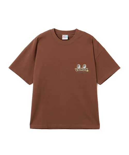 VANDYTHEPINK x ATMOS Banana Split Eye Logo Tee - Authentic Japanese Streetwear with colorful graphics from Japan